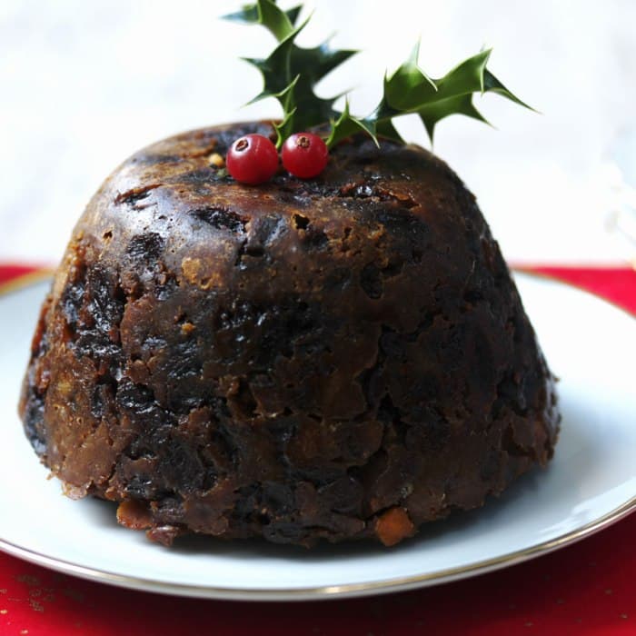 Christmas pudding clássico