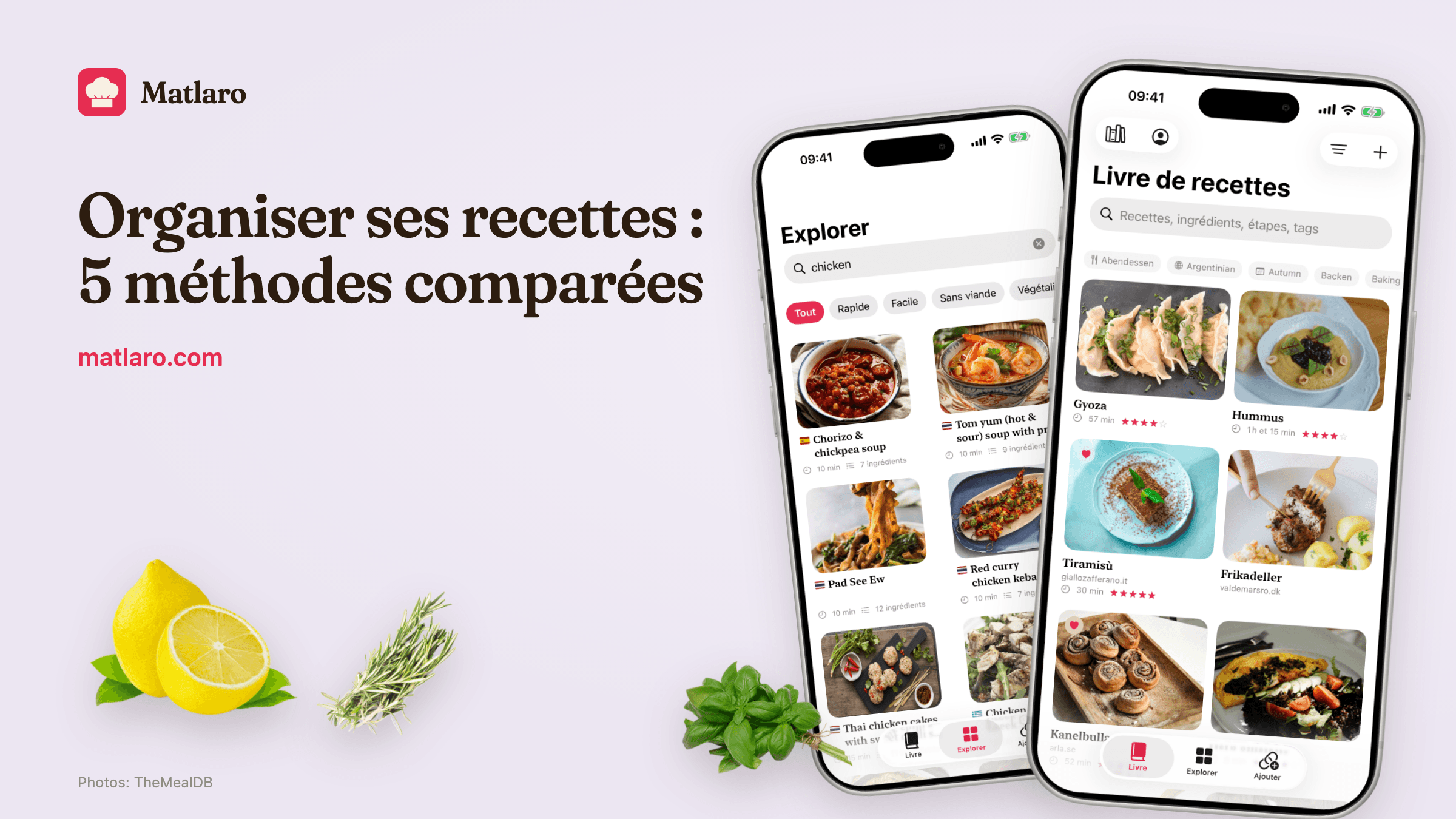 Il lit la recette